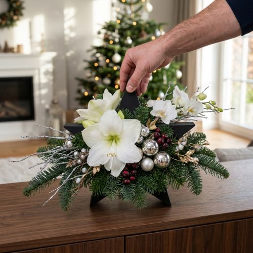 gjenstander OASIS® Sort Bioline® Floral Foam Star Sort H30cm 2 stk