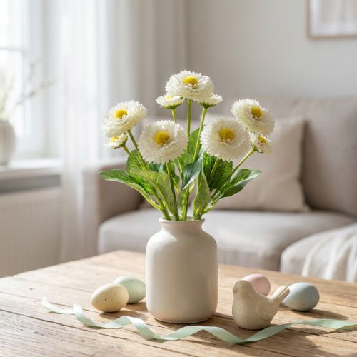 Bellisbund hvit 22cm 4stk | Floristik24.no