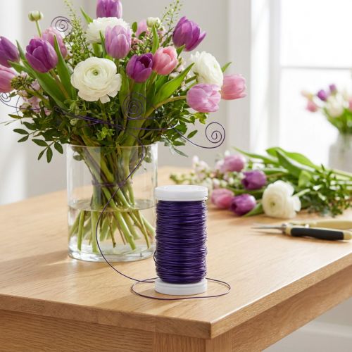 gjenstander Dekorativ smykketråd for kreative håndverksideer og blomsterdekorasjoner