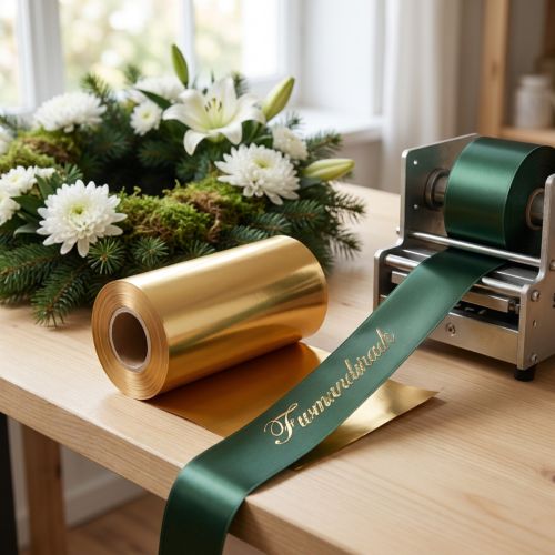 gjenstander Gullpregefolie 175mm x 50m
