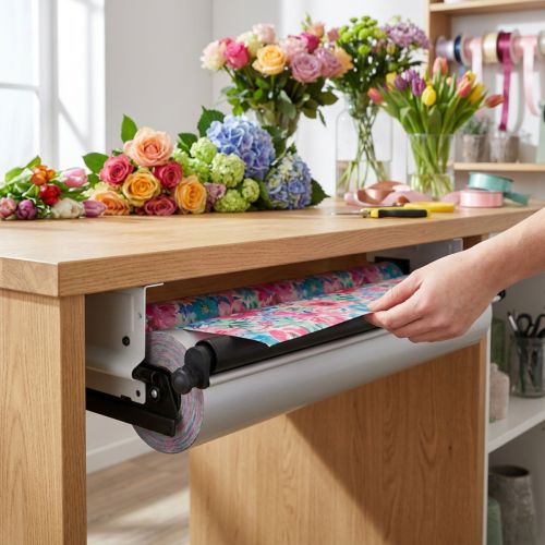 Papirfolie underbordsdispenser ZAC 75cm | Floristik24.no
