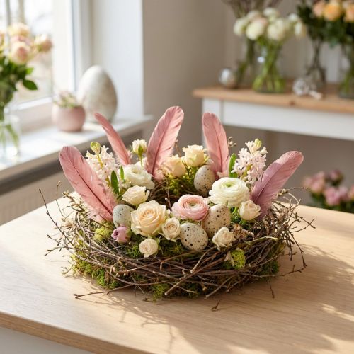 Dekorative fjær for håndverk gamle rosa ekte fuglefjær 20g | Floristik24.no