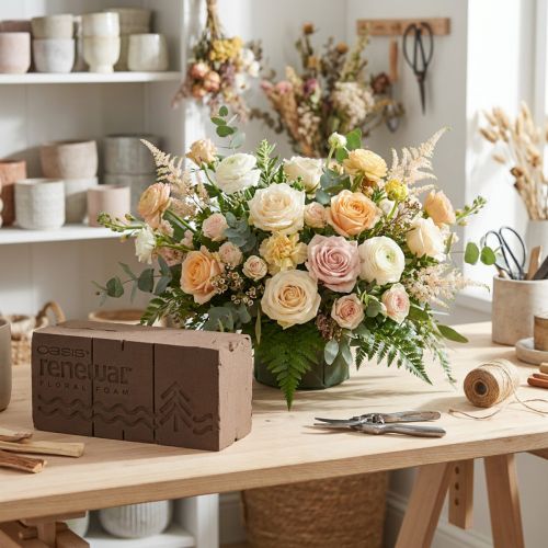 Oasis Renewal Blomsterskum 23cm 1 Kloss | Floristik24.no