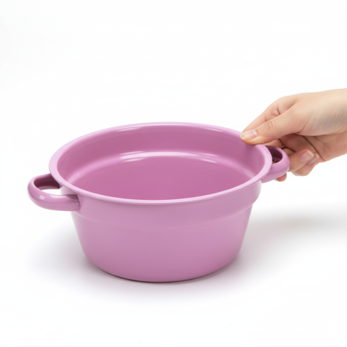 gjenstander Dekorativ bolle i metall, 4 vårfarger, Ø17 cm, 4 stk.