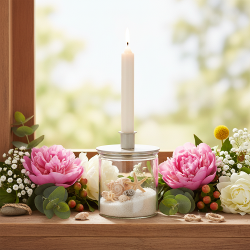 Sylinderformet glassvase, gjennomsiktig, allsidig, 10 cm, 3 stk. | Floristik24.no