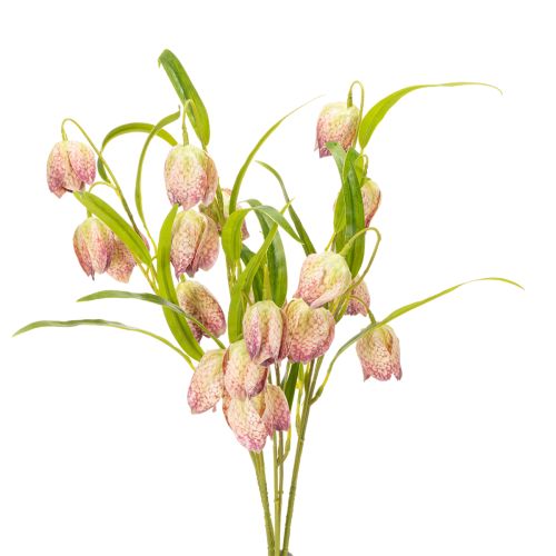 Floristik24 Kunstig fritillariablomst, delikat dekorasjon for oppholdsrom, 60 cm, 3 stk.