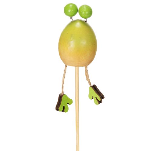 gjenstander Froskehagepiker til dekorasjon av blomsterpotter om våren eller sommeren, 34 cm, 6 stk.