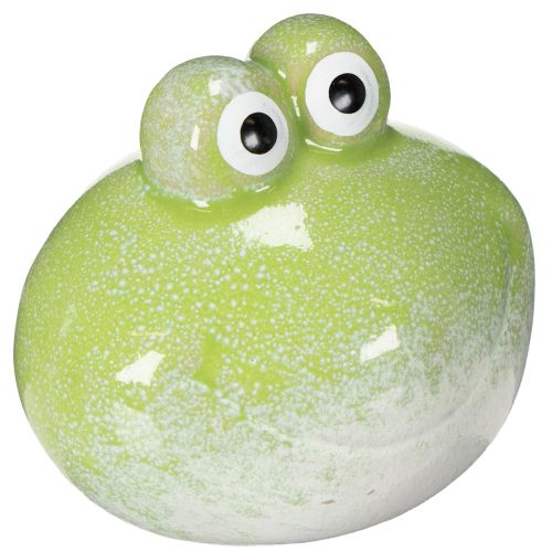Floristik24 Dekorativ keramisk froskefigur til stuedekorasjon og skrivebordsdekorasjon, 10 cm, 4 stk.