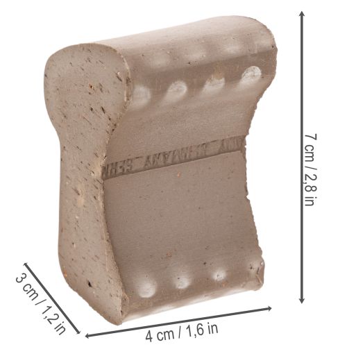 Blomsterpotteføtter, praktisk forhøyer, pottetilbehør for balkong og terrasse, 7 cm, 3 stk. | Floristik24.no
