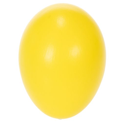 gjenstander Påskeeggdekorasjon, ekte gåseegg for vårlig romdekorasjon, 7 cm, 10 stk.