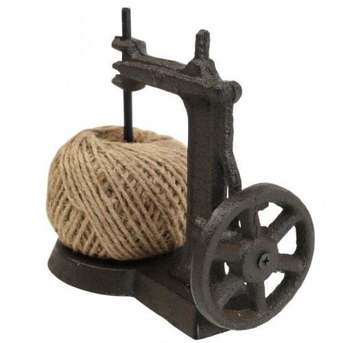 Floristik24 Trådholder dekorativ symaskin støpejern 17x10x5cm
