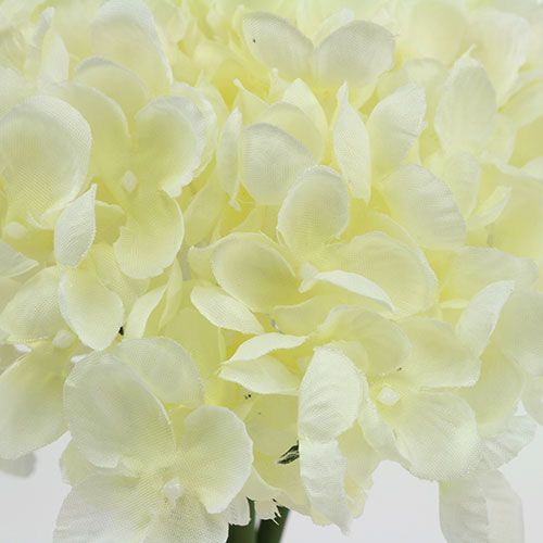 gjenstander Hortensia gjeng kunstige blomster hvit L27cm