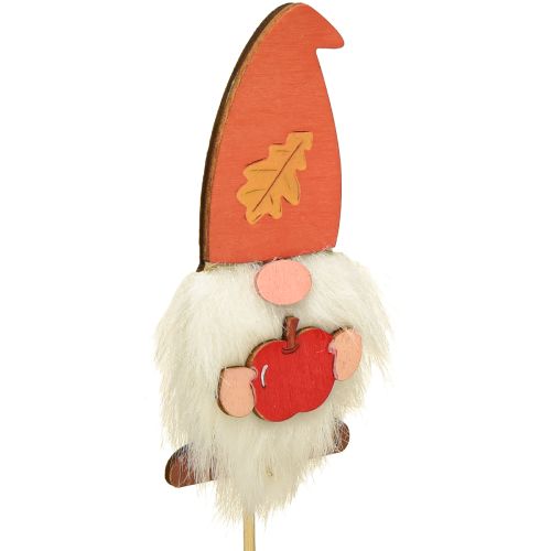 gjenstander Hagestaker Gnome Høstdekorasjon Tre Assortert 39cm 8 stk