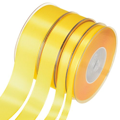 gjenstander Gave- og dekorasjonsbånd 50m gul