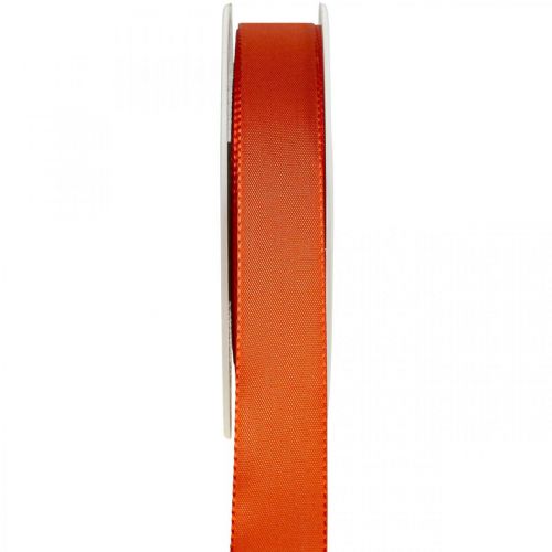 gjenstander Gave- og dekorasjonsbånd Oransje silkebånd 25mm 50m