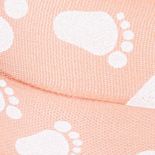 gjenstander Gavebånd til babyføtter, dåpsdekorasjon, rosa bånd, 25 mm, 16 m