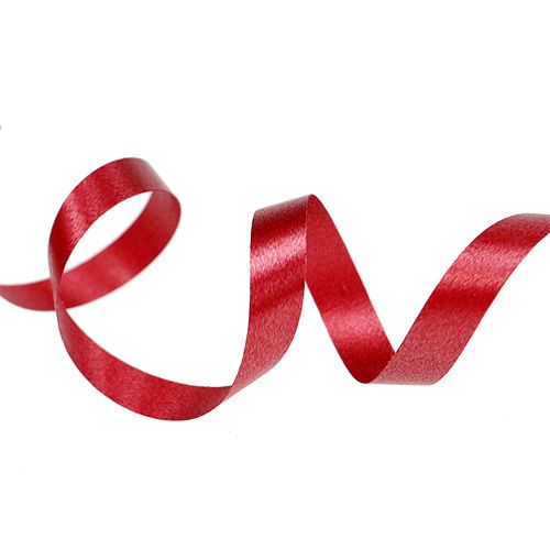 Floristik24 Gavebånd mørk rød 5mm 500m