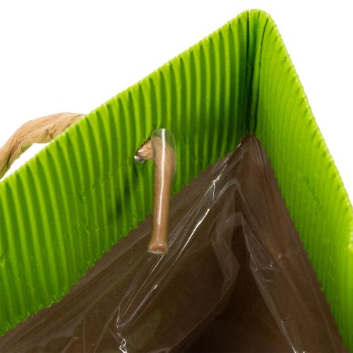 gjenstander Gavepose, papirpose med håndtak, fargerik emballasje, 10,5 cm, 8 stk.