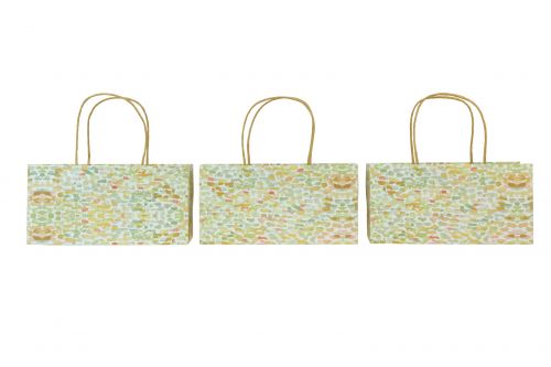 Gavepose med håndtak gavepose mønstret 24×12×12cm 6stk