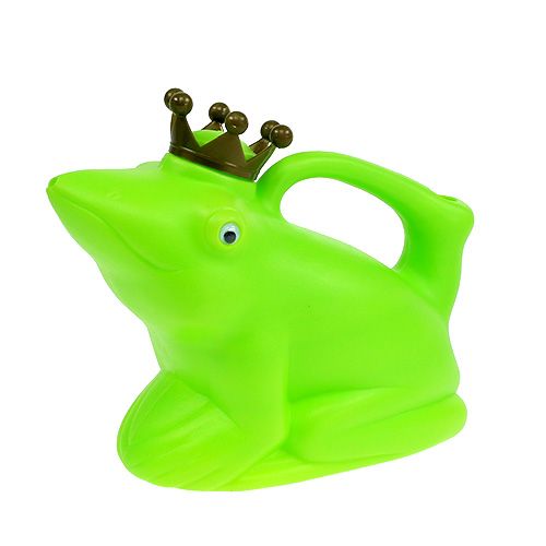 Floristik24 Vannkanne Frog King Green 1.7l