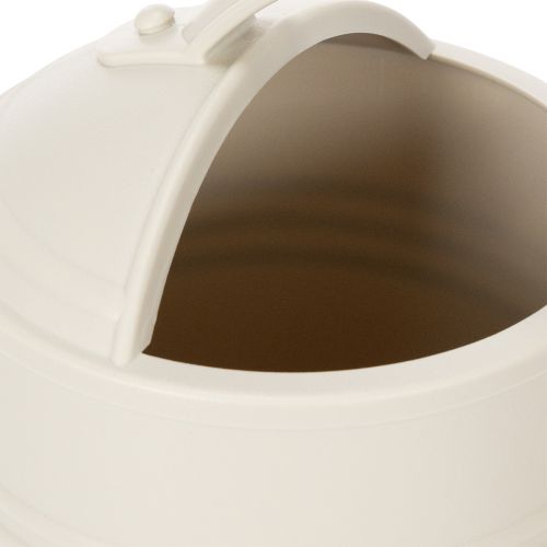 gjenstander Vannkanne med avtakbart rosehode. Ideell for stueplanter og balkonger. Hvit. 32 cm.