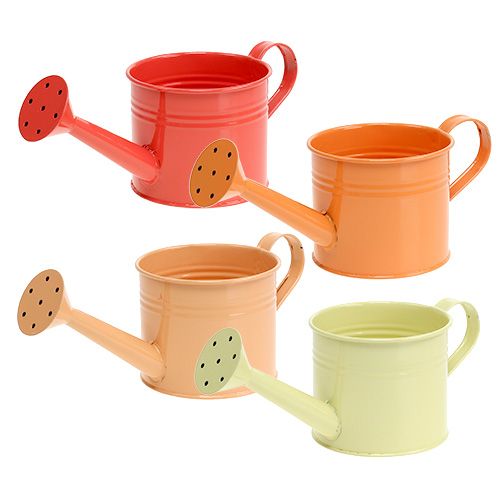 Floristik24 Vannkanne Orange Mix Ø11cm H9cm 8stk