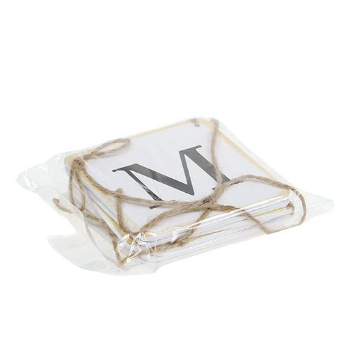 Floristik24 Garland "Mr &amp; Mrs" 85cm hvit 1p