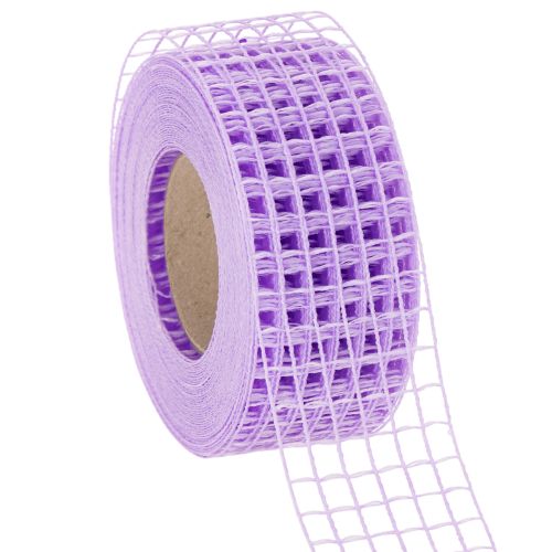 Lilla nettingtape, 4,5 cm bred, dekorativ taperull for kreativt håndverk, 10 m