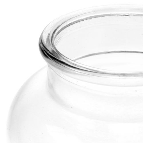 Floristik24 Glassvase Ø14cm H16,5cm