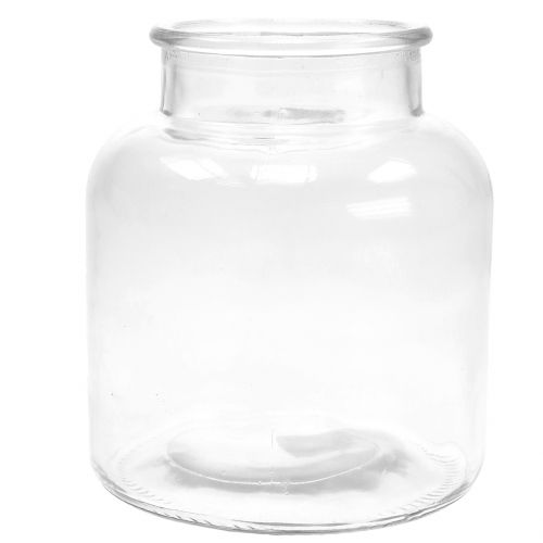 Floristik24 Glassvase Ø14cm H16,5cm