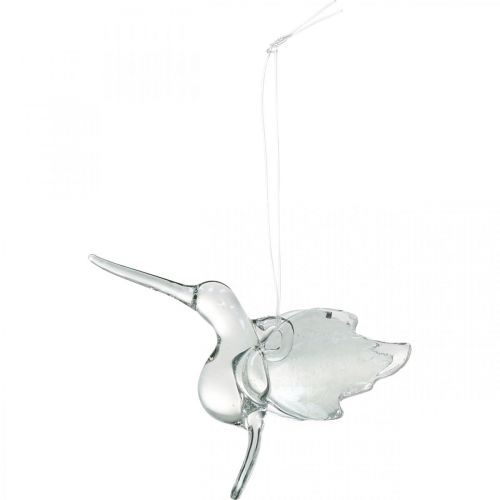 Floristik24 Glassdekorasjon fugler av paradis, dekorasjon kolibri, glass anheng, fugle dekorasjon 3 stk