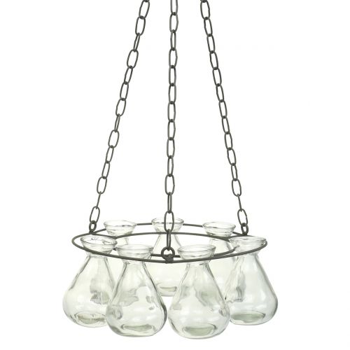 Floristik24 Hengekrans med blomstervaser Ø24cm