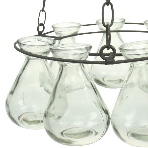 Floristik24 Hengekrans med blomstervaser Ø24cm