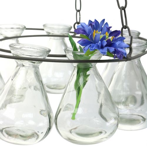 Floristik24 Hengekrans med blomstervaser Ø24cm