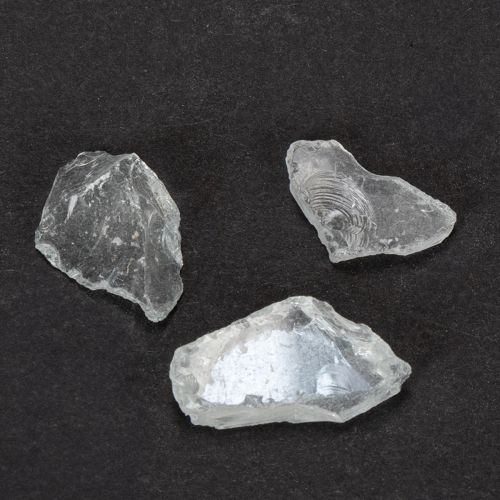 gjenstander Glasssteiner 25mm - 35mm naturlige farger 2kg