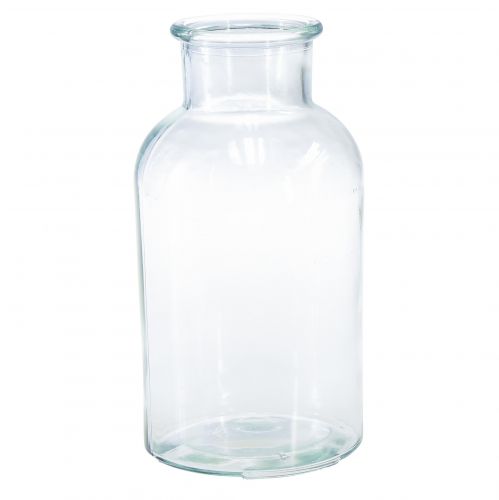 Glassvase apotekflaske retro dekorative flaske Ø10cm H20cm