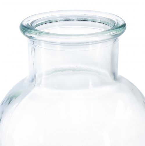 Floristik24 Glassvase apotekflaske retro dekorative flaske Ø10cm H20cm