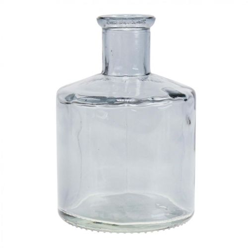 Glassvase apotekflasker dekorativ glass dekorativ vase tonet Ø7cm 6 stk.