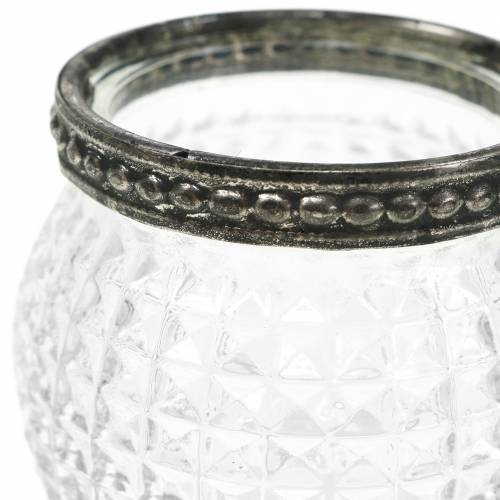 Floristik24 Glasslykt Ø6,5cm H5,5cm 6stk