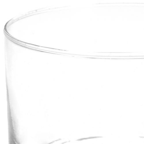 Glassvase glass sylinder Ø9cm H7cm