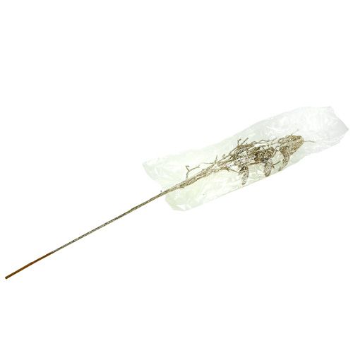 Floristik24 Glittergren med fugler 75 cm gull