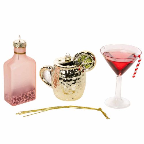 Mini cocktaildekorasjoner til