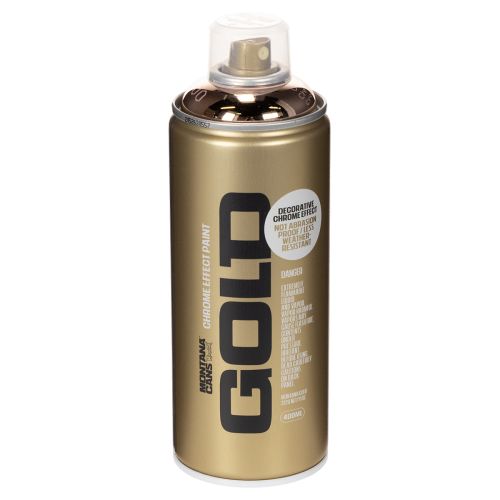 Spraymaling med kobberkromeffekt for kreative prosjekter Montana-bokser 400 ml