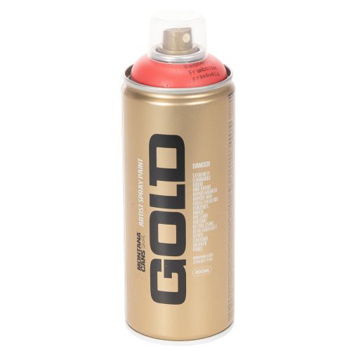 Bringebærmalingsspray for overflater og dekorasjon Montana Gold Red 400ml kjøpe | Floristik24.no