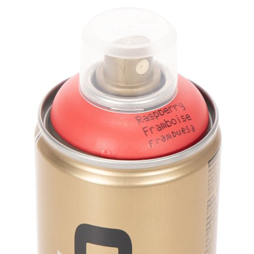Bringebærmalingsspray for overflater og dekorasjon Montana Gold Red 400ml | Floristik24.no