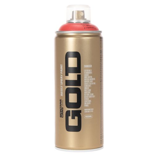 Bringebærmalingsspray for overflater og dekorasjon Montana Gold Red 400ml | Floristik24.no