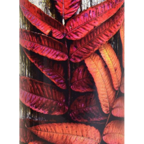 Floristik24 Gravlys sorglys høstmotiv farge Ø6cm H20cm 6 stk.