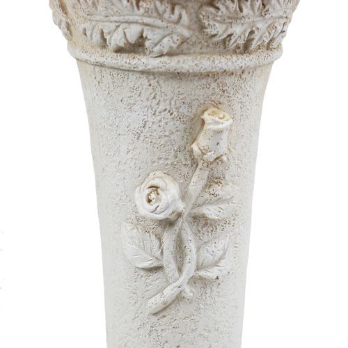 Floristik24 Grav vase rose motiv 27cm