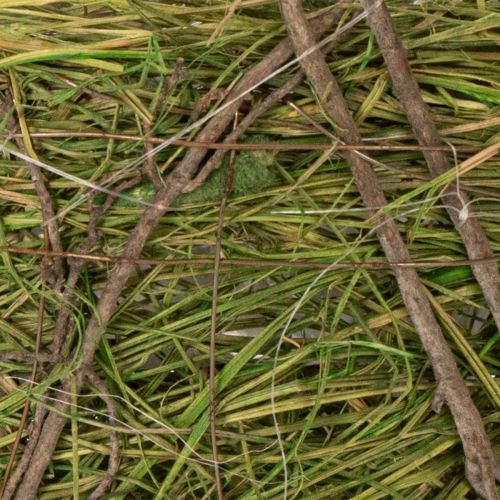 gjenstander Påskekurv, naturlig design, håndkurv for festlig hjemmedekorasjon, 25 cm