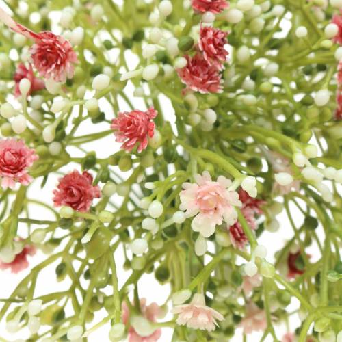 Floristik24 Gypsophila gypsophila kunstig i bunt rosa H28cm 6stk